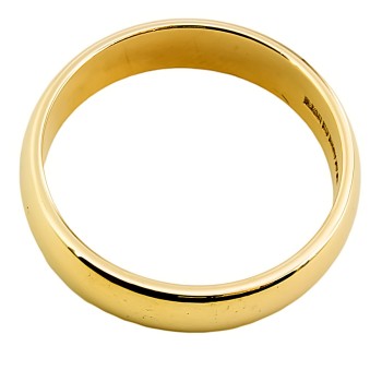 9ct gold 4.8g Wedding Ring size S